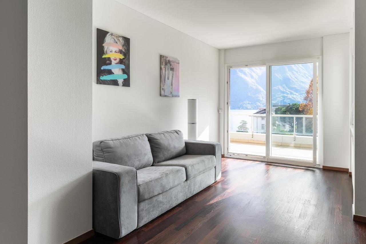 Maraini 15 By Quokka 360 - Bright Flat With Lake View ルガーノ エクステリア 写真